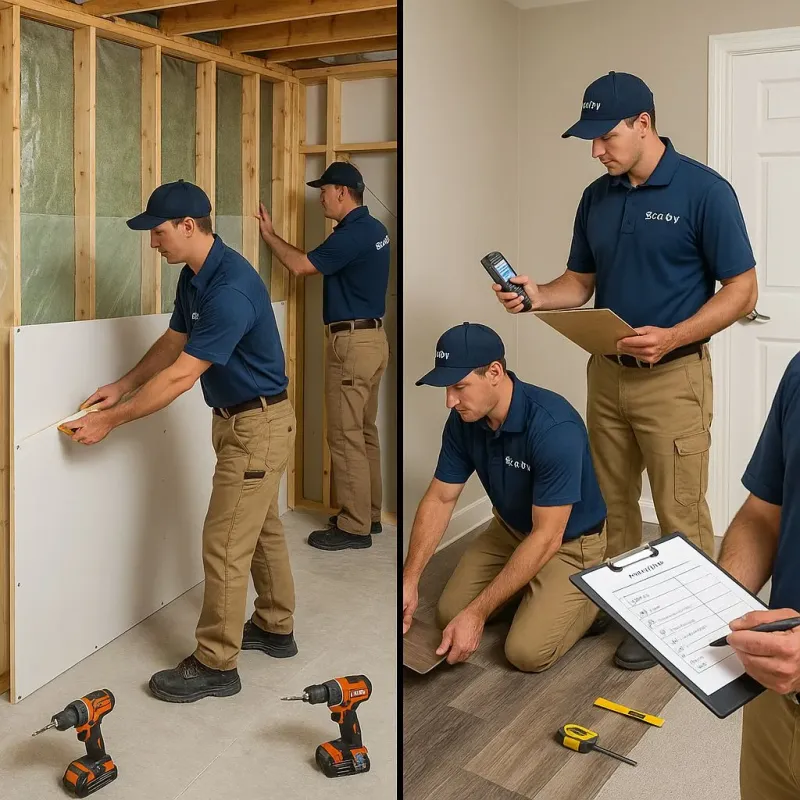 Repairs and Reconstruction process in Cross Mountain, TX