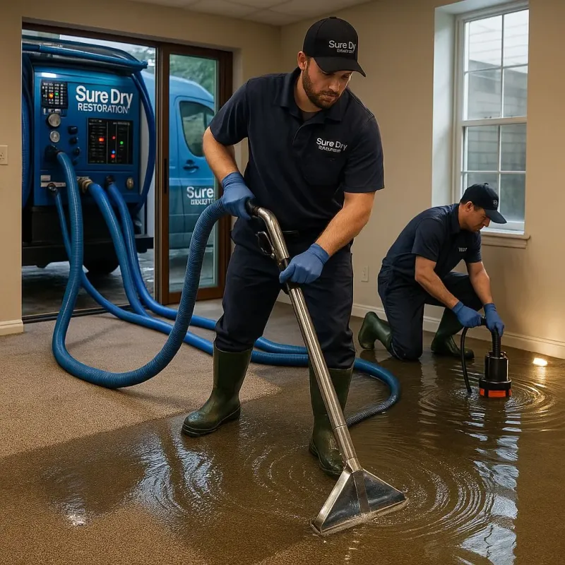 Water Extraction and Removal process in Cross Mountain, TX